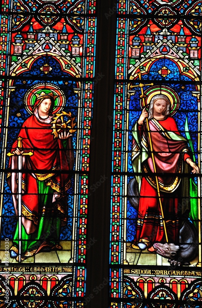 vitrail de la cathédrale saint andré, Bordeaux
