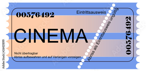 Abrisskarte Cinema
