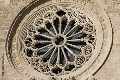 Rosone Chiesa dei martiri a Otranto