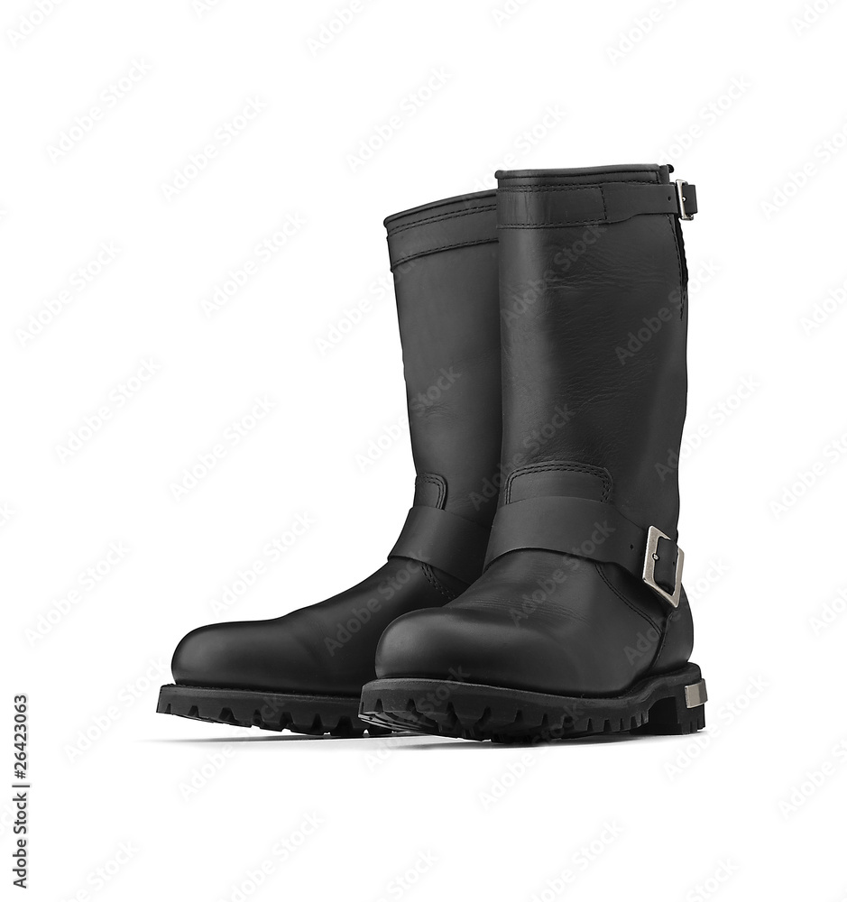 Pair of black boots