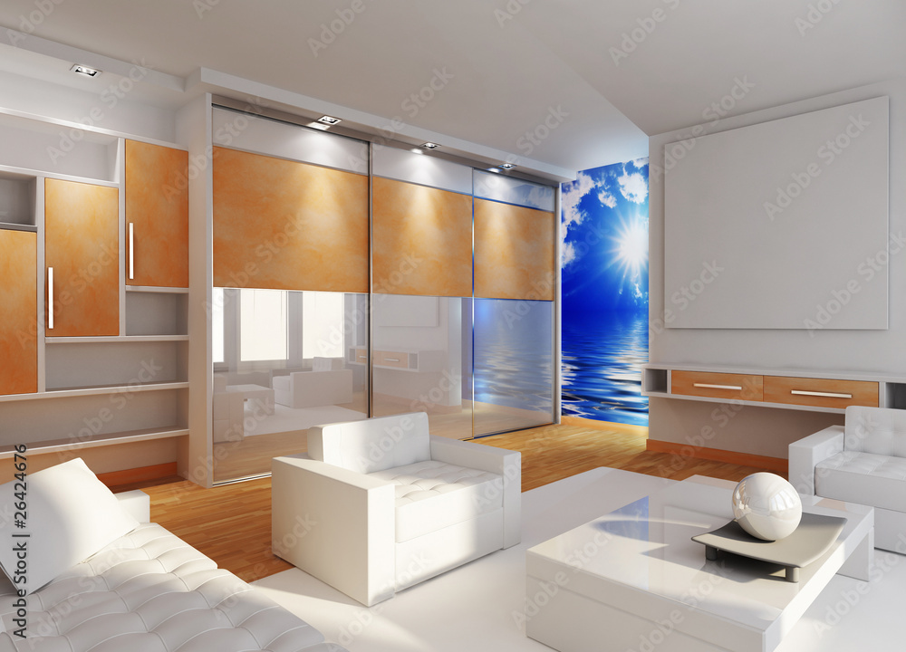 Fototapeta premium Modern interior