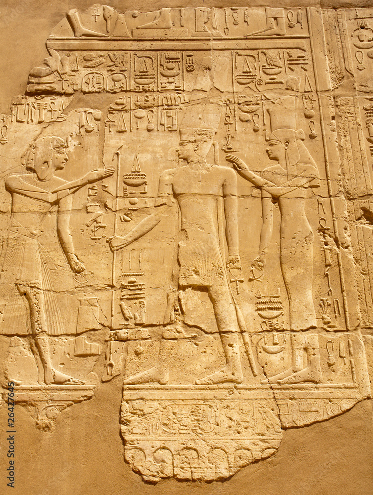 ancient Egyptian bas-relief Photos | Adobe Stock