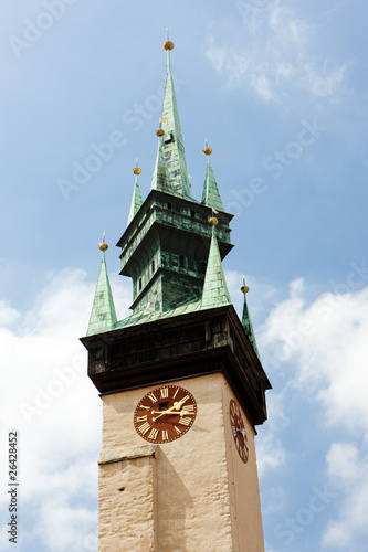 detail of town hall, Znojmo, Czech Republic
