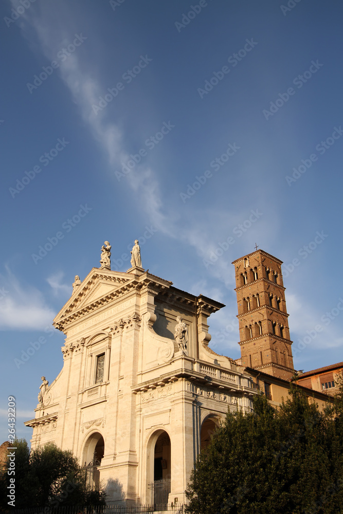 Santa Francesca Romana in Rome, Italy