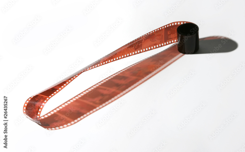 Isolated roll of negative film