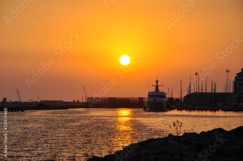 Sunrise at the Marina