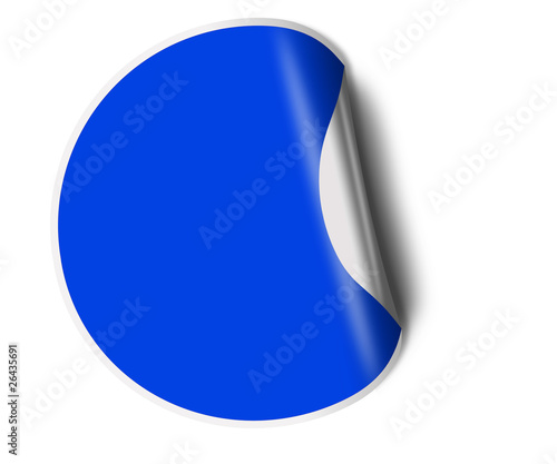 Sticker bleu