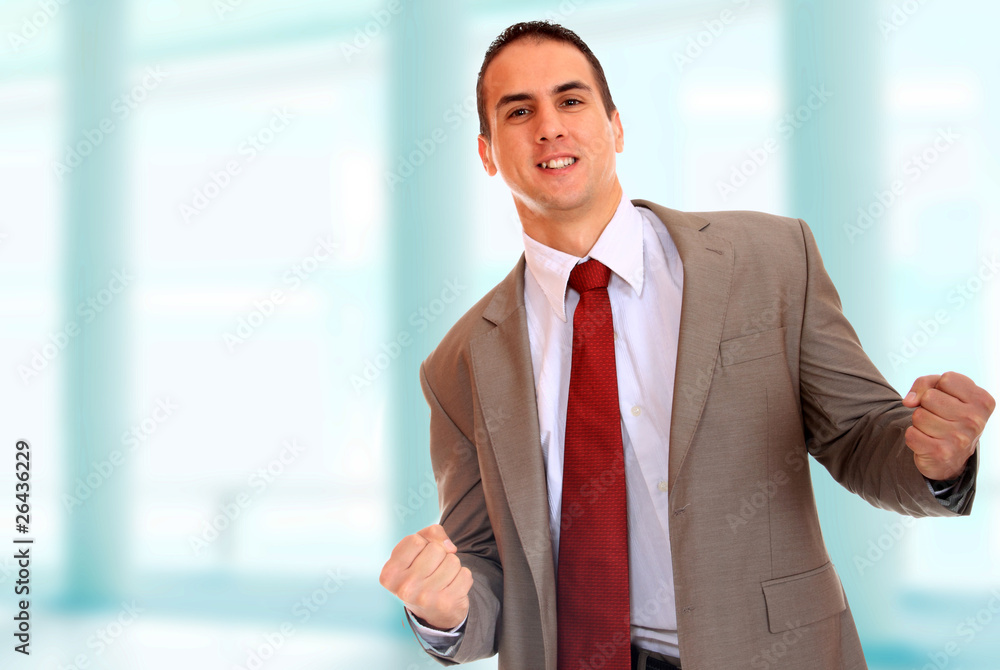 An attractive business man An attractive business man