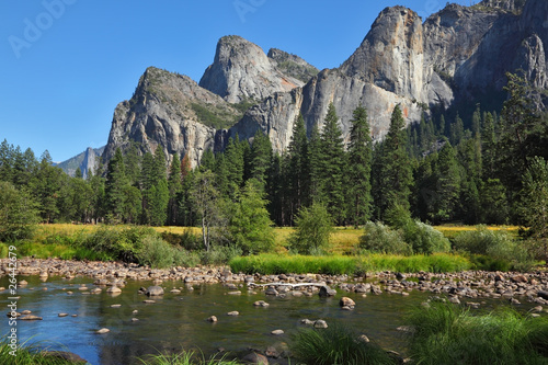 The valley of the Merced River photo