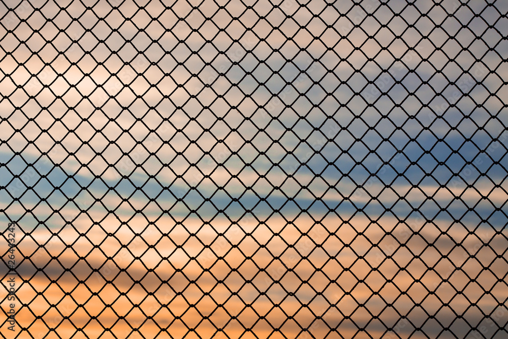 sky over the mesh sky over the mesh