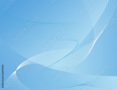 Vector blue abstract composition