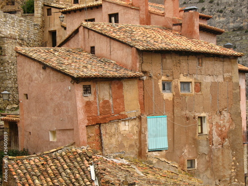 Obraz na plátně Casas de Albarracín 3