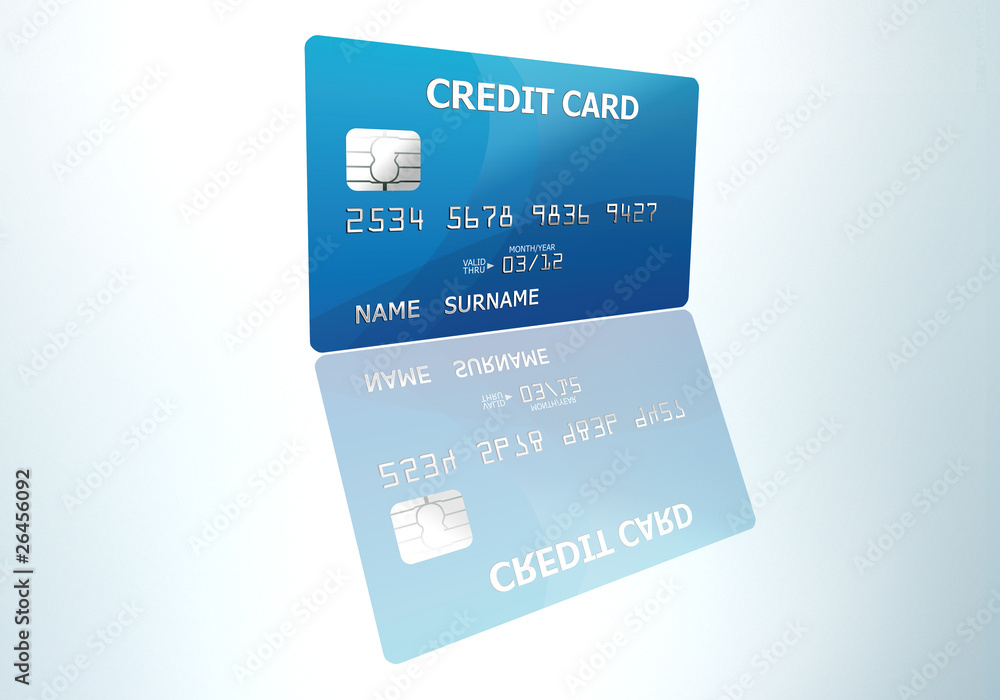 Credit card template