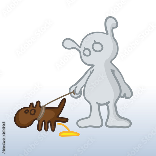 dummy mit hund