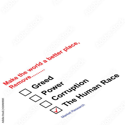 Market research how to make the world a better place