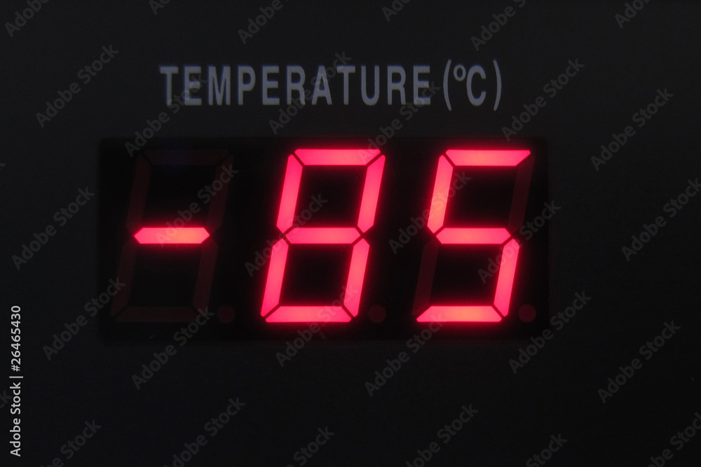 -80 degrees laboratory freezer