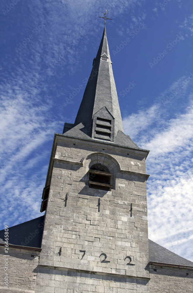 Village church steeple