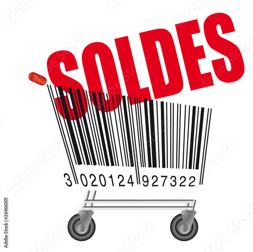 Code Barre Caddie_Soldes