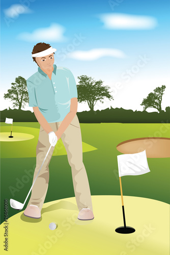 Golf player