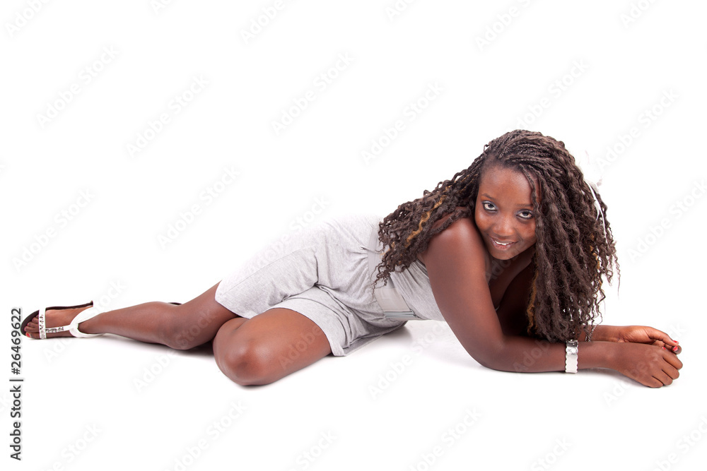Young and beautiful woman posing Young and beautiful woman posing