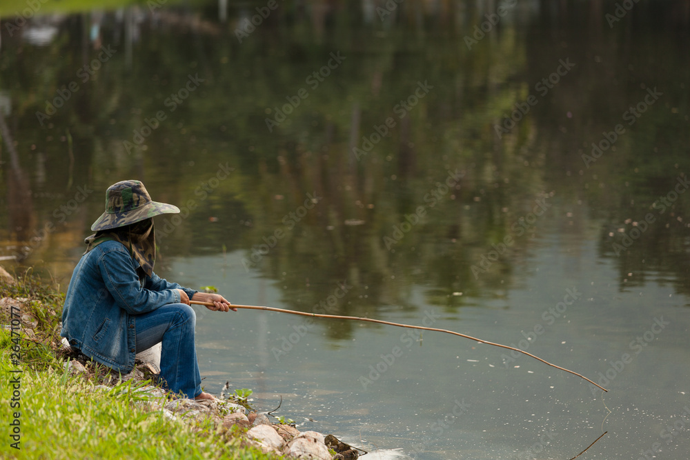 Ordinary People Fishin At The Lake Ordinary People Fishin At The Lake