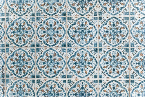 Portuguese glazed tiles