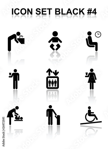 Icon Set Black #4