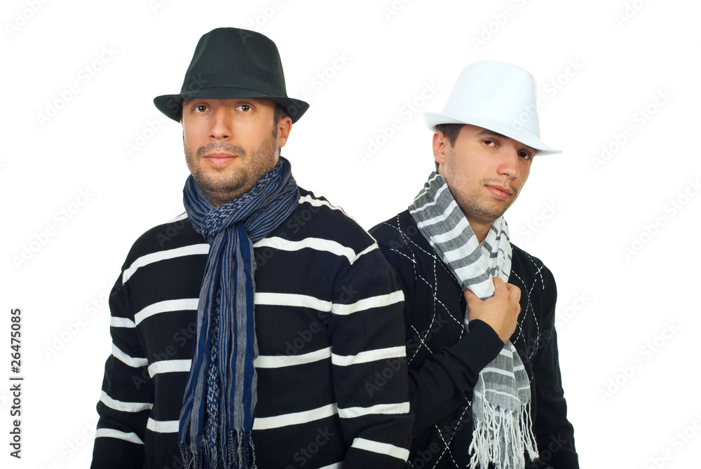 Two cool elegant men Two cool elegant men