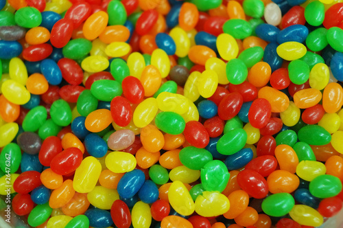 close up of colorful candies