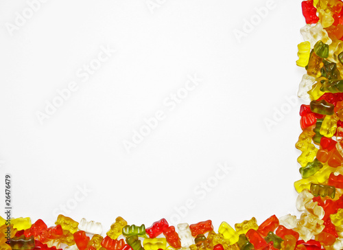 Gummibärchen L-Form-rechts