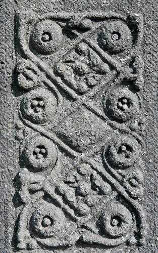 Celtic pattern from old tombstone