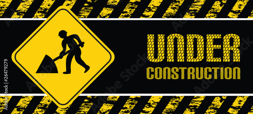 under construction background