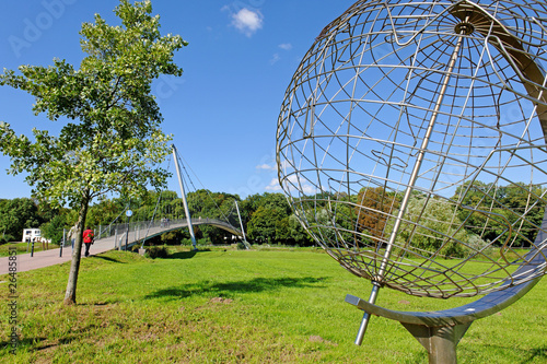 Der Globus in Minden an der Weser photo