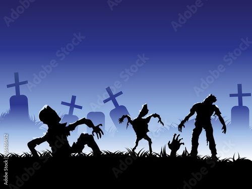 creepy zombie