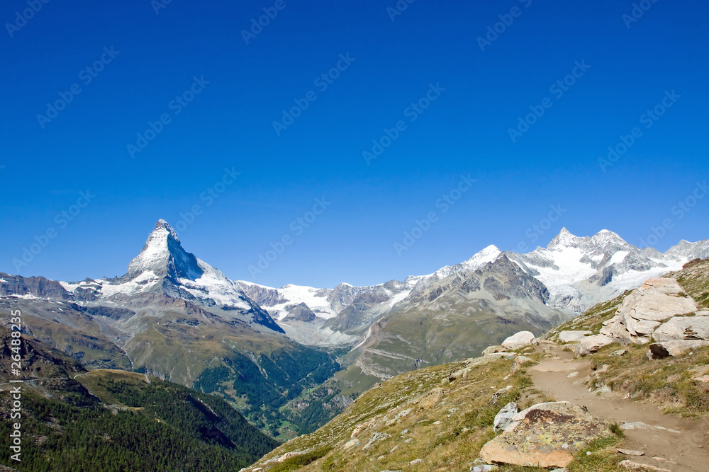 Matterhorn and Nadelhorn