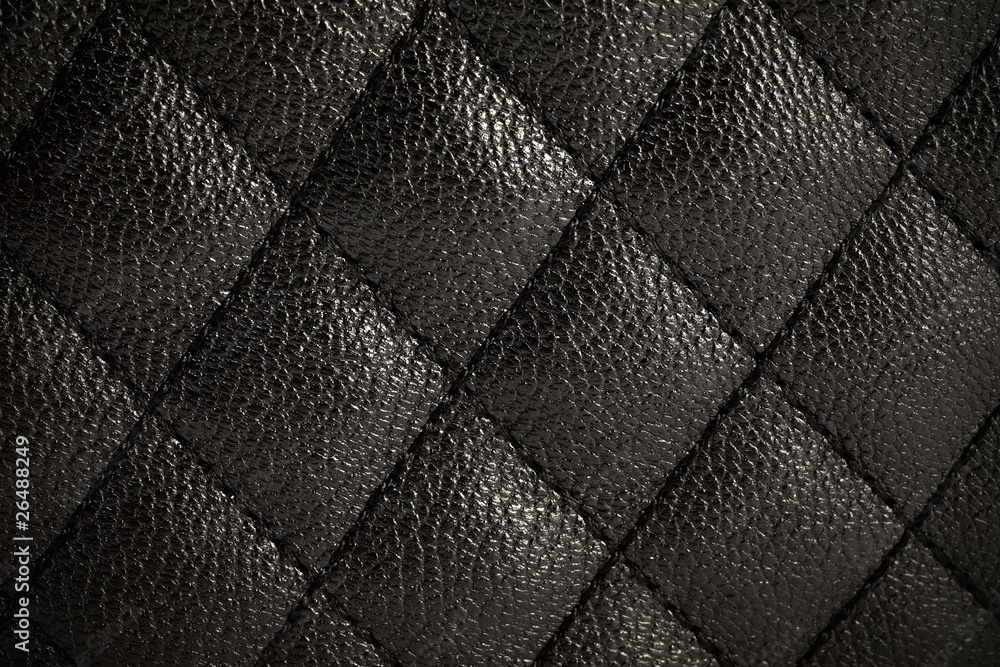 Fototapeta premium black leather