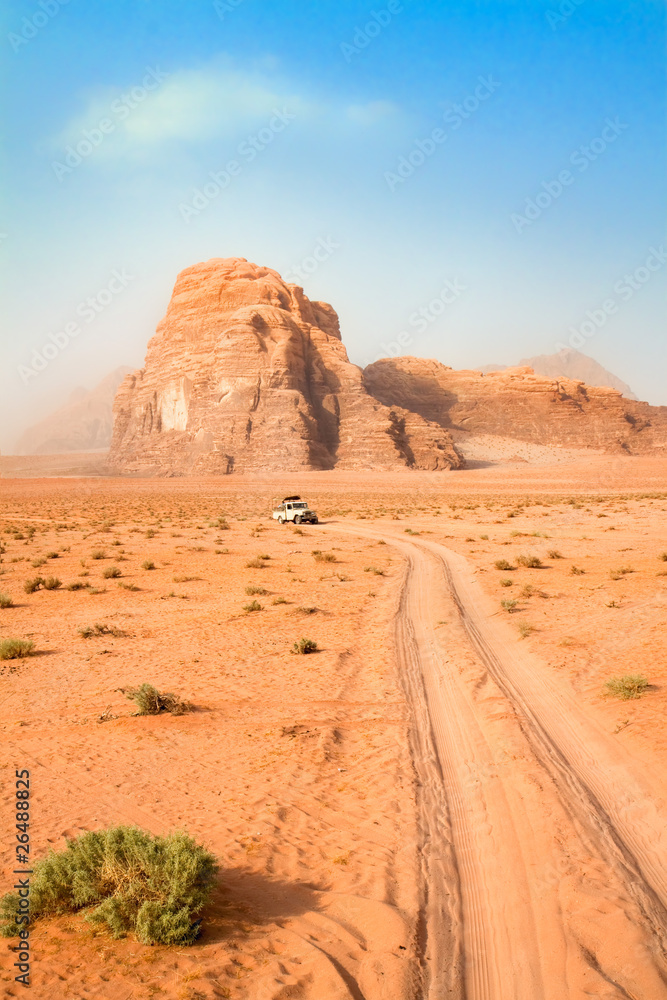 Wadi Rum desert, Jordan.
