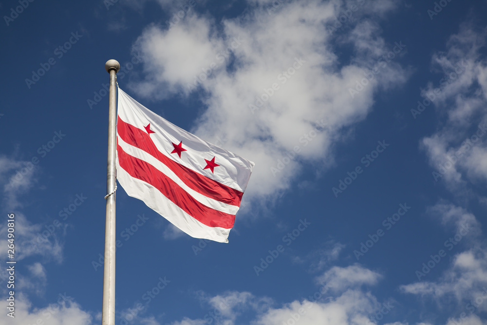 District of Columbia (Washington, DC) Flag