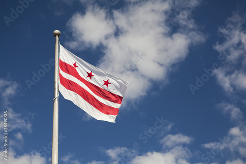 District of Columbia (Washington, DC) Flag