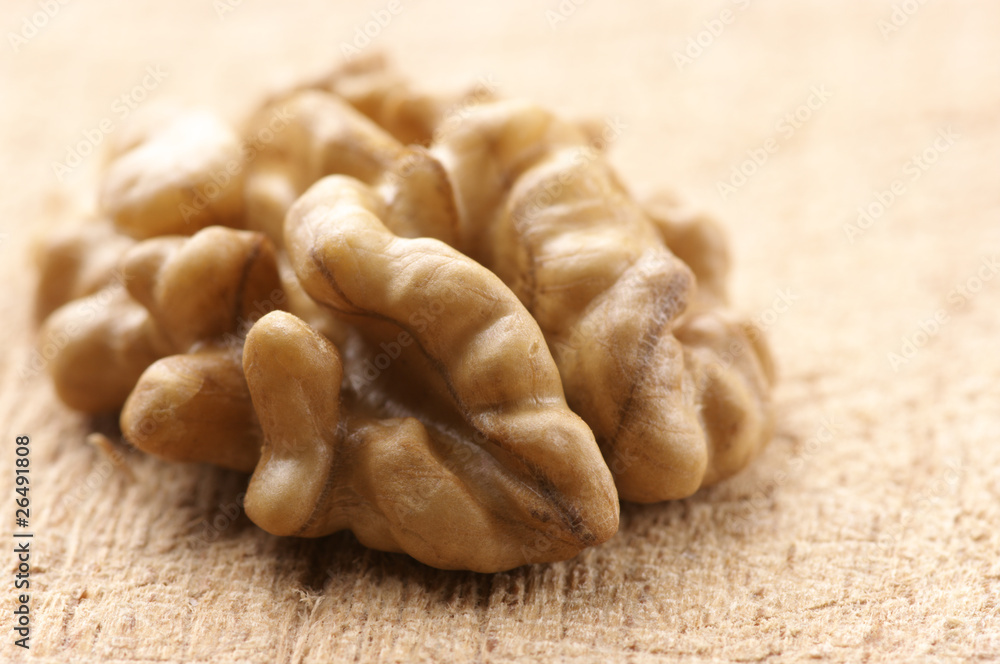 Walnut close-up Walnut close-up