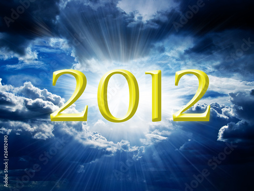 Obraz na płótnie New year 2012