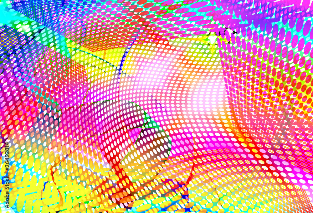 abstract gradient ribbon template abstract gradient ribbon template
