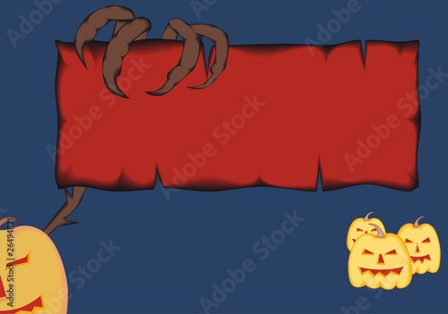 halloween frame