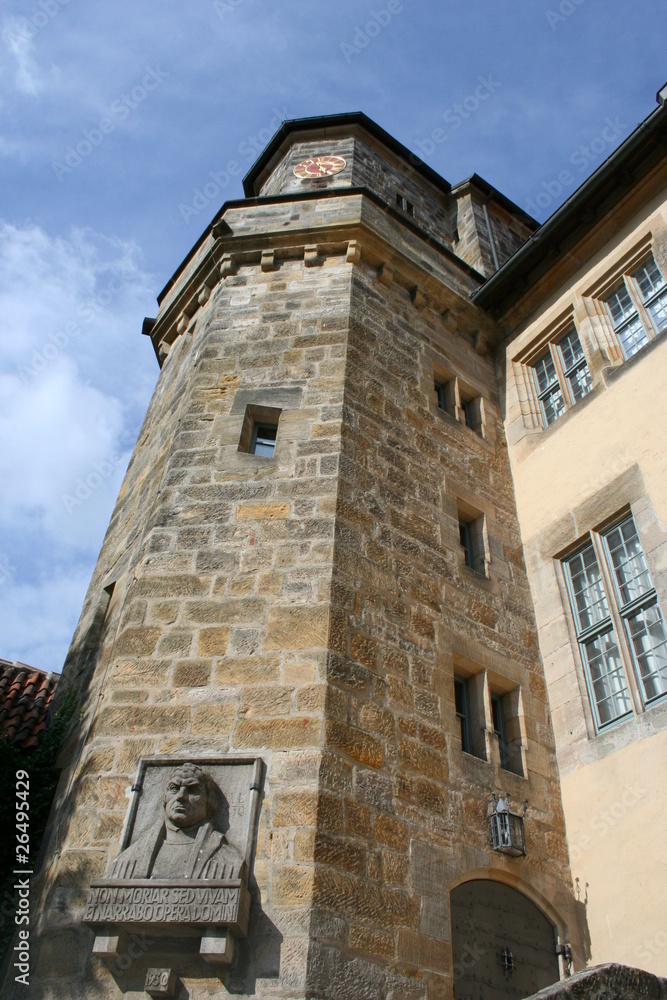 Fortress of Coburg Veste in Germany