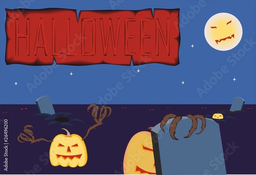 halloween moon