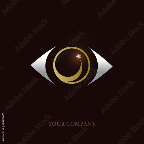 logo entreprise, oeil