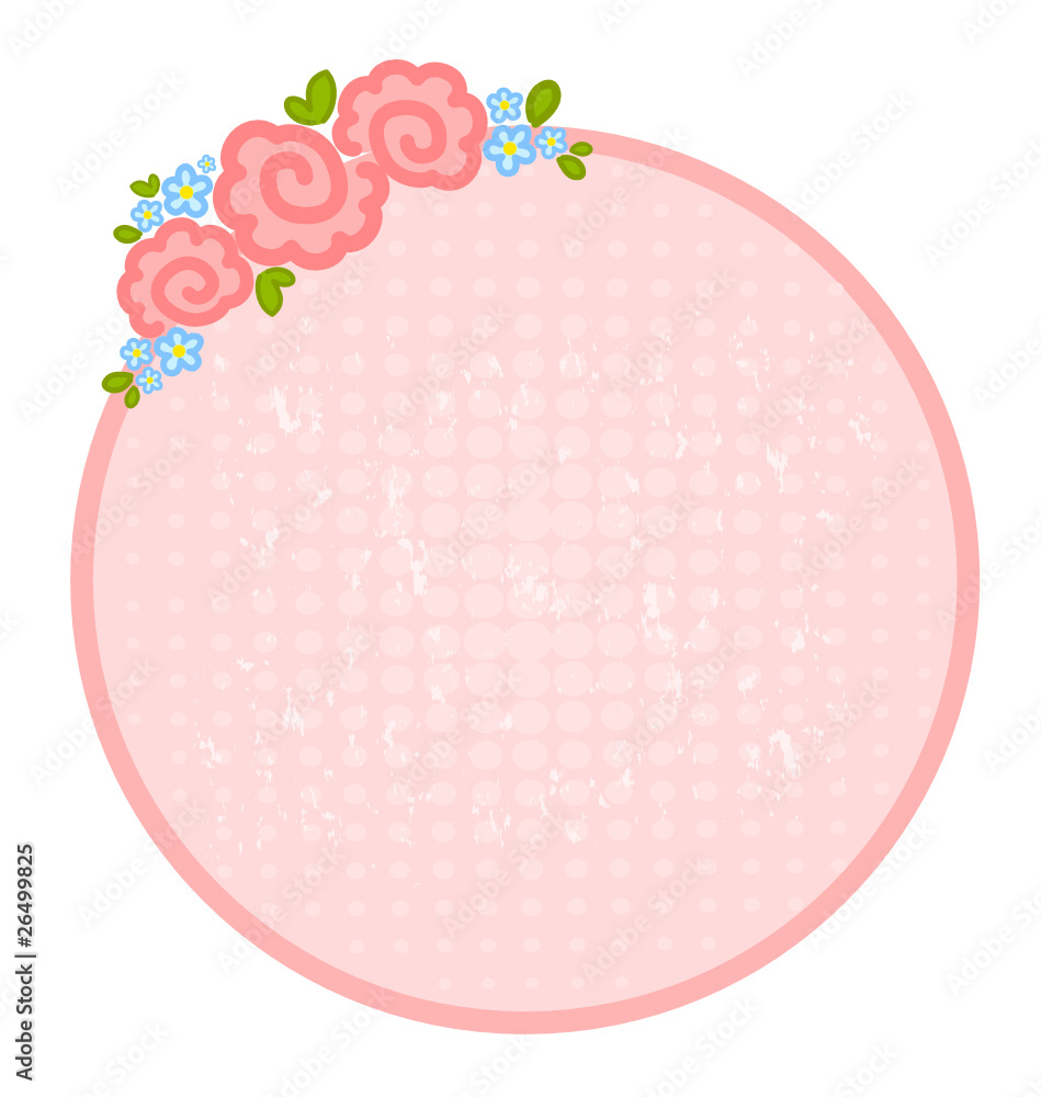 valentine`s day frame with flowers for design valentine`s day frame with flowers for design