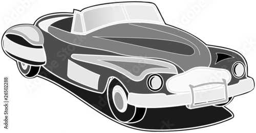 Retro car