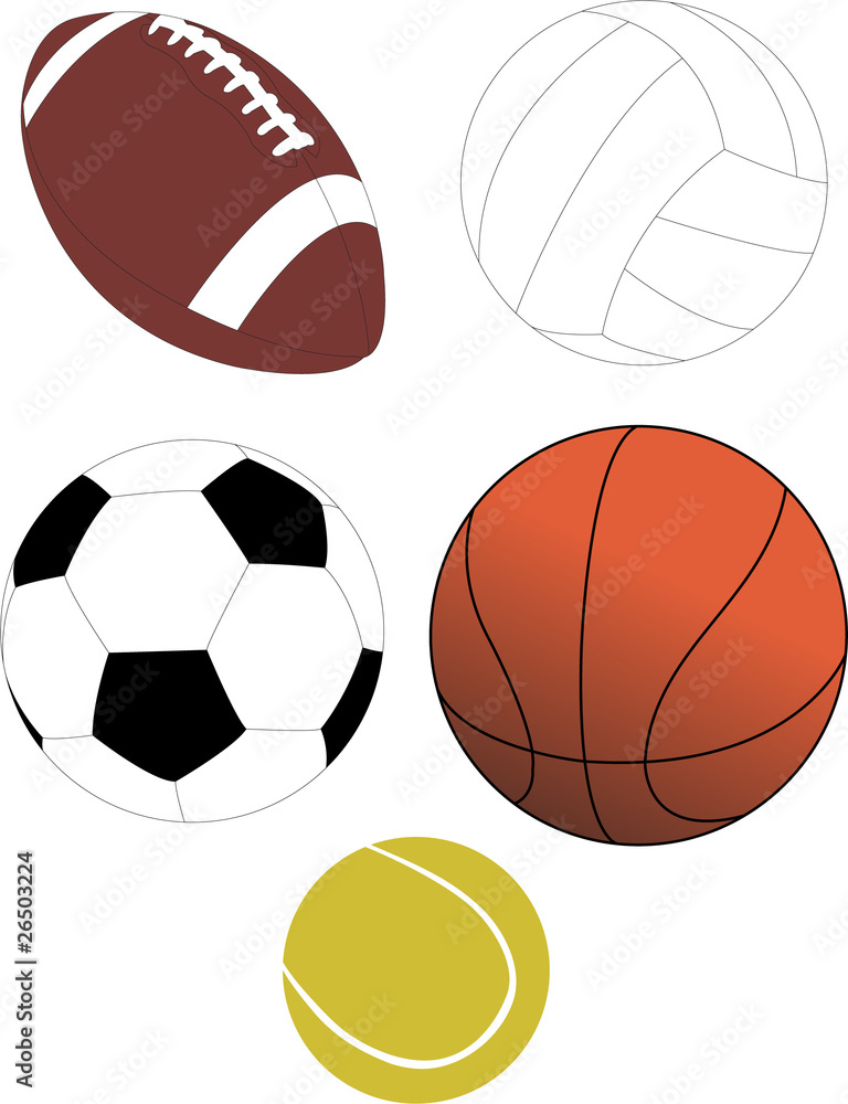 ball collection vector ball collection vector