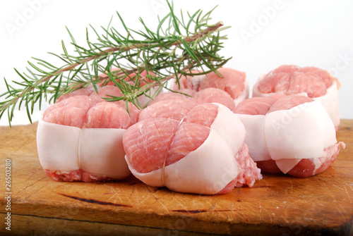Paupiettes de Veau crues